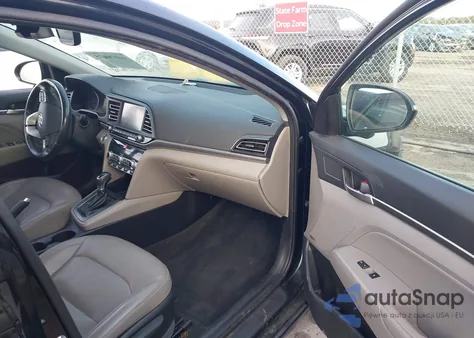 2020 Hyundai Elantra Limited from USA, damaged, VIN KMHD84LF0LU057521